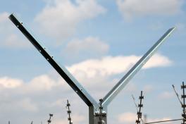 Два кронштейна для установки барьеров Егоза