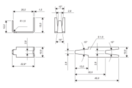 Скоба Супер для колючей проволоки Егоза