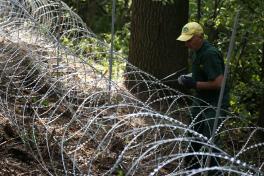 Монтаж двух спиралей СББ Егоза на пересеченной местности