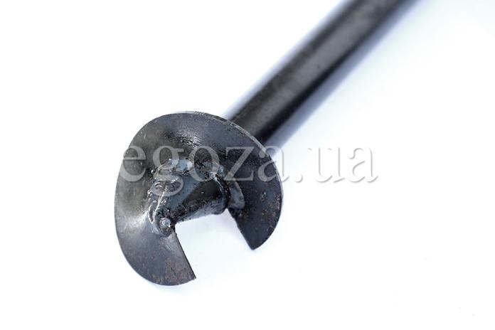 Винтовая свая для монтажа колюче-режущих заграждений Егоза