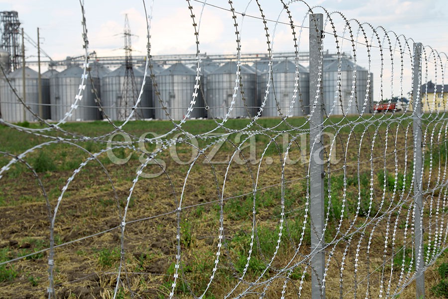 Забор из плоского барьера безопасности Егоза